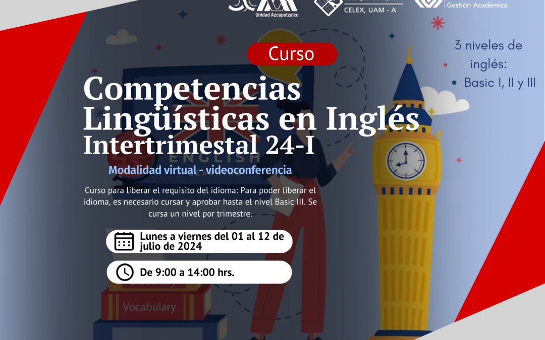 Curso: Competencias Lingüísticas en Inglés, Intertrimestral 24-I