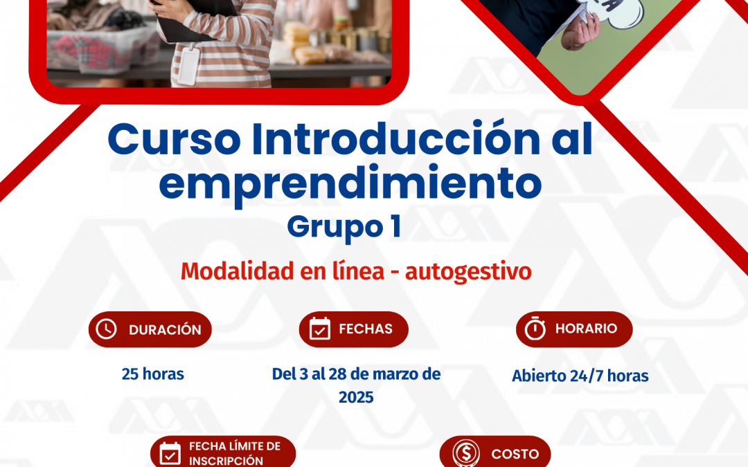 Curso en Línea: Introducción al Emprendimiento (Autogestivo)