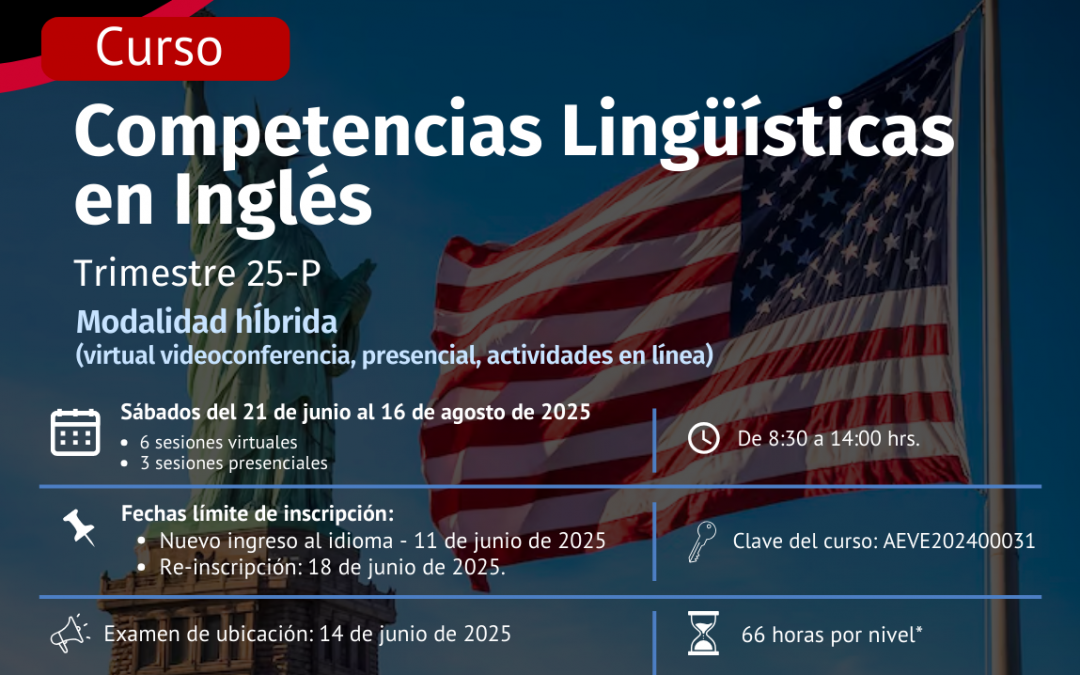 Competencias Lingüísticas en Inglés LE, Trimestre 25-P Híbrido (virtual/presencial)