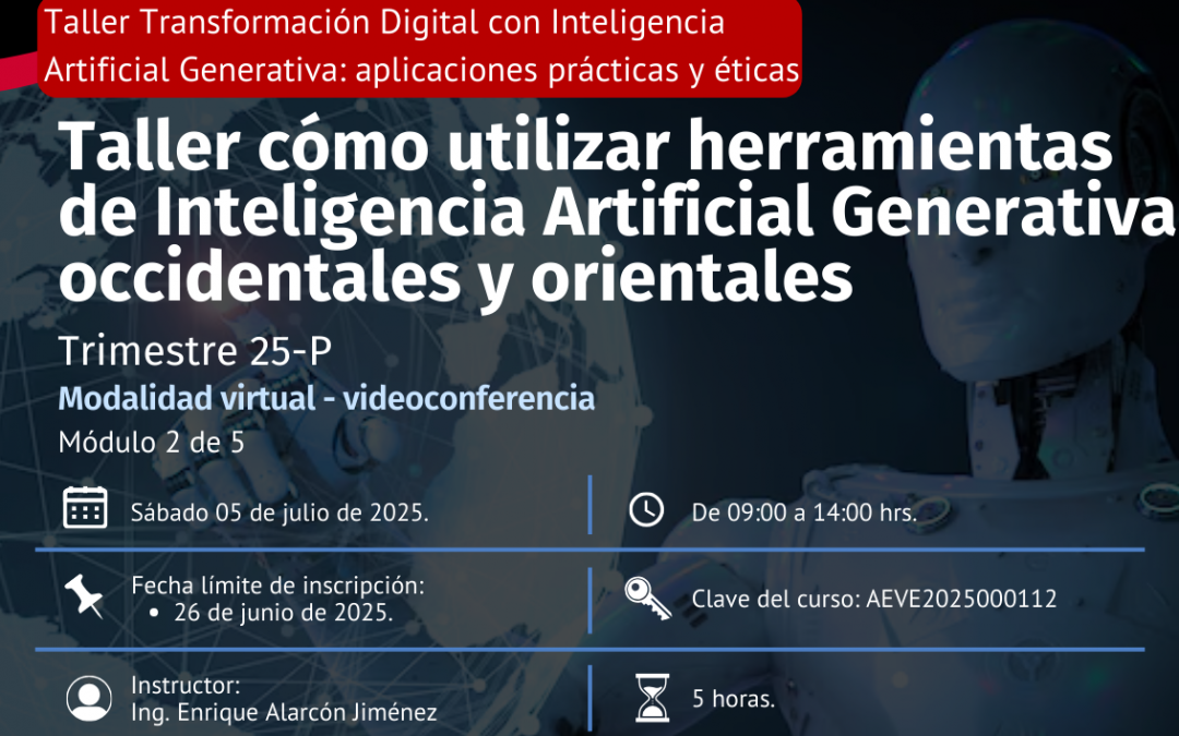 MÓDULO 2/5 – TALLER TRANSFORMACIÓN DIGITAL CON INTELIGENCIA ARTIFICIAL GENERATIVA: APLICACIONES PRÁCTICAS Y ÉTICAS.