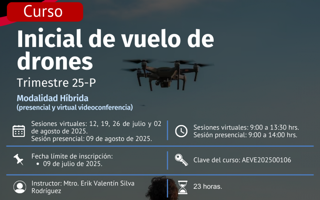 CURSO INICIAL DE VUELO DE DRONES